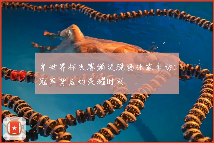 年世界杯决赛颁奖现场独家专访：冠军背后的荣耀时刻